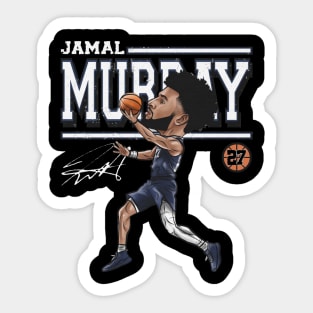 Jamal Murray Denver Cartoon Sticker